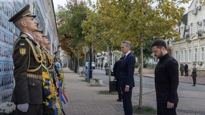 Володимир Зеленський, прем’єр-міністр Нідерландів Дік Схооф