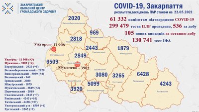 COVID-19 на Закарпатті COVID-19 на Закарпатті