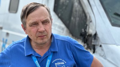 Євген Ткачов, FPV-дрон вдарив в авто гуманітарної місії "Проліска" 3 червня на Донеччині