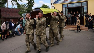 Прощання з Віталієм Колесником у Луцьку