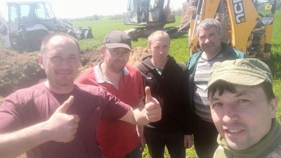 Заступник Хмельницького міського голови будував укріплення на Запоріжжі