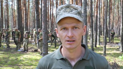 Першокурсники Житомирського військового інституту проходять навчання на полігоні Першокурсники Житомирського військового інституту проходять навчання на полігоні