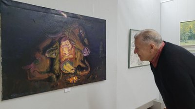 Живописне Різдво: спілка художників Рівненщини презентувала традиційну виставку до свят Живописне Різдво: спілка художників Рівненщини презентувала традиційну виставку до свят