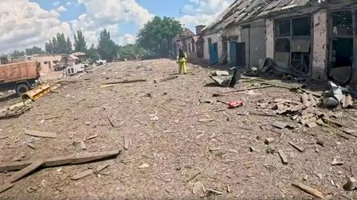 Місто Дружківка після атаки 9 червня