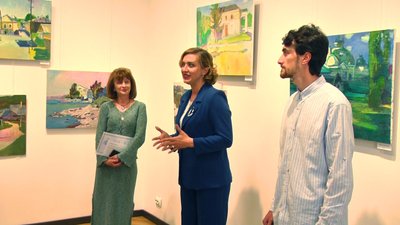 "Пейзажі рідної землі": у Вінниці відкрилася виставка Ярослава Леонця "Пейзажі рідної землі": у Вінниці відкрилася виставка Ярослава Леонця