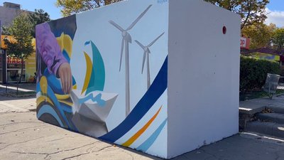 У Миколаєві встановили два нові мобільні укриття У Миколаєві встановили два нові мобільні укриття