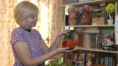 Патрон — в'язана версія. Черкаська майстриня створила іграшкового пса-піротехніка Патрон — в'язана версія. Черкаська майстриня створила іграшкового пса-піротехніка