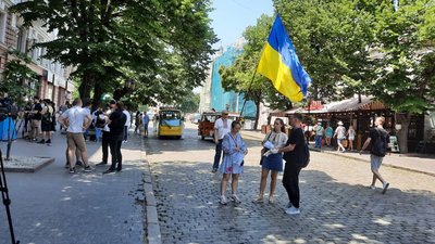 В Одесі стартував марш вишиванок