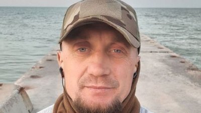 На фото "азовець" Ігор Муляр На фото "азовець" Ігор Муляр