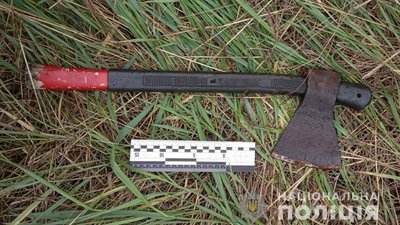 Вбивство на Донеччині: чоловік забив знайомого сокирою та сховав на городі