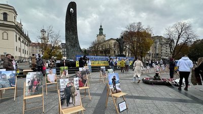 Акція-нагадування про безвісти зниклих у Кринках