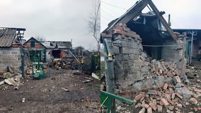 На Запоріжжі окупанти поруйнували понад 20 житлових будинків. Поранено чоловіка