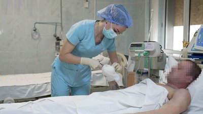 Медсестра Наталія Шумило