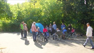 Квест для людей з інвалідністю пройшов у Вінниці