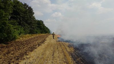 На Полтавщині діє надзвичайний рівень пожежної небезпеки