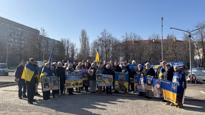 У Південноукраїнську відбулась акція про полонених 