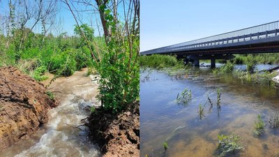 "Ситуація майже стабільна": на Одещині річкова вода наблизилися до траси Одеса-Рені