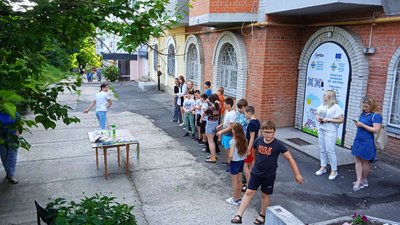 Урок з мінної безпеки провели для дітей у Сумах Урок з мінної безпеки провели для дітей у Сумах