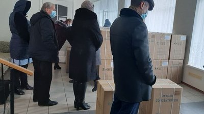 Кисневі концентратори отримали 11 лікарень Сумщини Кисневі концентратори отримали 11 лікарень Сумщини