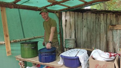 Польова кухня та окопи: волинські тероборонівці показали закріплені позиції