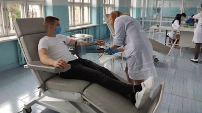 У Тернополі провели акцію "Ми усі однієї крові" У Тернополі провели акцію "Ми усі однієї крові"