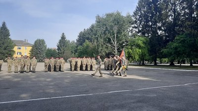 Повернулися із зони проведення ООС. У Львові зустріли 80-ту окрему десантно-штурмову бригаду