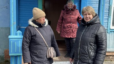 Соцпрацівниці в Орлівці на Шосткинщині