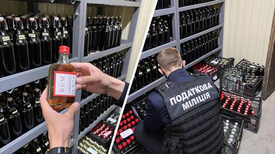 Близько тонни алкоголю: у Черкасах викрили підприємство, яке виготовляло фальсифікат