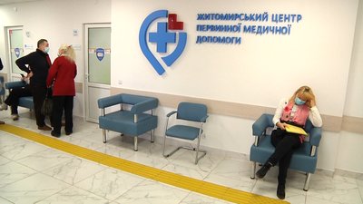 У Житомирі запустили стаціонарний пункт з вакцинації проти COVID-19