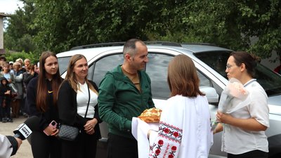 У громаді зустріли Віталія Палія
