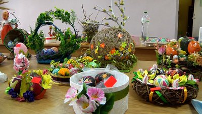 У Житомирі розпочали фінальний тур всеукраїнського конкурсу з писанкарства "Великодні писанки" У Житомирі розпочали фінальний тур всеукраїнського конкурсу з писанкарства "Великодні писанки"