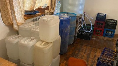 На Львівщині викрили цех із виробництва фальсифікованої горілки На Львівщині викрили цех із виробництва фальсифікованої горілки