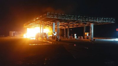 РФ атакувала АЗС у Берестинському районі на Харківщині в ніч на 28 червня