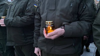 Свічки пам'яті в Черкасах 24.02.2024 Свічки пам'яті в Черкасах 24.02.2024
