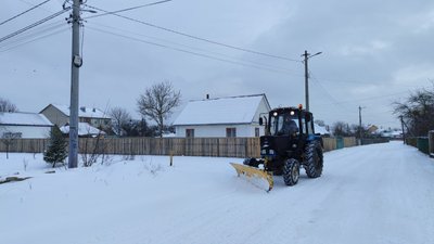 дороги, сніг, прибиральна техніка, розчищення доріг, Олевськ