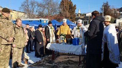 Як в Ужгороді відзначають Водохреще. Фоторепортаж Як в Ужгороді відзначають Водохреще. Фоторепортаж