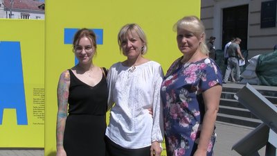 У Запоріжжі просто неба презентували арт-проєкт "Дике поле" У Запоріжжі просто неба презентували арт-проєкт "Дике поле"