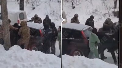 Скрини з відео, яке виявило представництво Омбудсмана