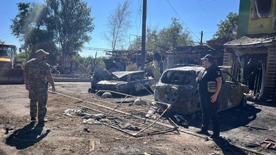 Наслідки ракетної атаки РФ по Вільнянську на Запоріжжі: семеро загинуло, ще 38 людей дістали поранення