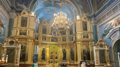 У Свято-Миколаївському соборі ПЦУ в Кременці на Тернопільщині У Свято-Миколаївському соборі ПЦУ в Кременці на Тернопільщині