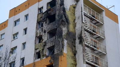 У Запоріжжі через масований російський обстріл пошкоджений гуртожиток університету