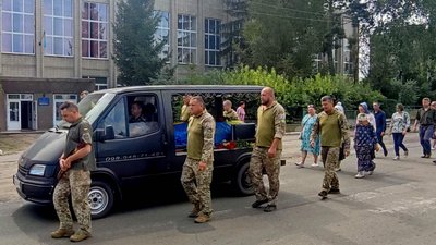 У Городищі 23 серпня поховали захисника, якого вважали безвісти зниклим У Городищі 23 серпня поховали захисника, якого вважали безвісти зниклим