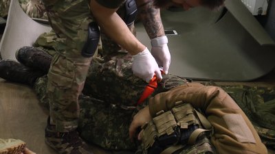 Тренування новобранців спецпідрозділу "Омега" Тренування новобранців спецпідрозділу "Омега"