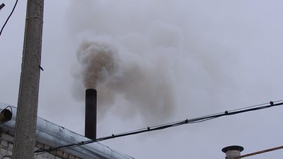 Дим від згоряння ялинок