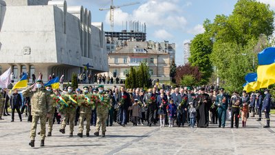 У Черкасах вшанували пам'ять учасників та жертв Другої світової війни