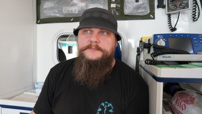 Бойовий медик на псевдо «Док» з бригади «Помста»
