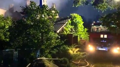 На Черкащині за добу через влучання блискавки сталися дві пожежі