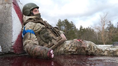 На Черкащині відбулися медико-тактичні навчання прикордонників