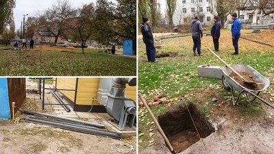 У Кропивницькому в обласному госпіталі будують кисневу станцію У Кропивницькому в обласному госпіталі будують кисневу станцію