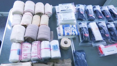 Домедична допомога при мінно-вибухових травмах: у Вінниці волонтери провели тренінг Домедична допомога при мінно-вибухових травмах: у Вінниці волонтери провели тренінг